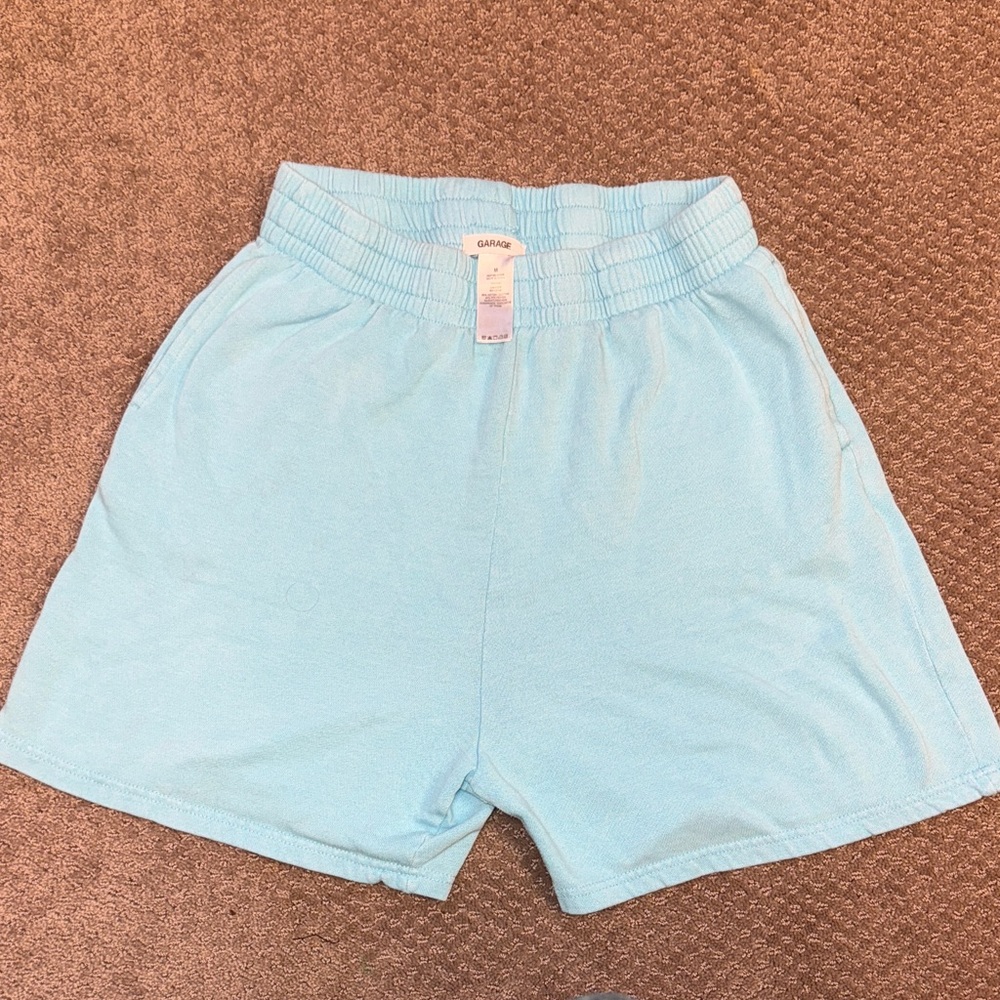 Garage Blue Sweatshorts Size Medium